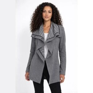 Lululemon | Savasana‎ Wrap Snap Button Cardigan Jacket in Gray